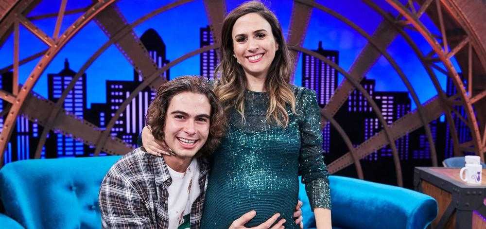 )  O ator Rafael Vitti e a apresentadora Tatá Werneck finalmente deram um nome para a primeira filha do casal (Foto: Divulgação/Globo)