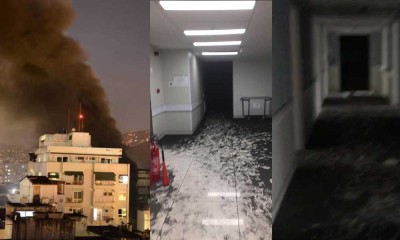 Confirmadas 11 mortes no incêndio de grandes proporções que atingiu o Hospital Badim, no RJ