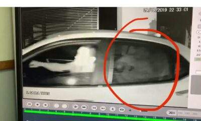 Vídeo: Imagens mostram chegada e saída de seguranças em carro alugado para a Prefeitura de Manaus
