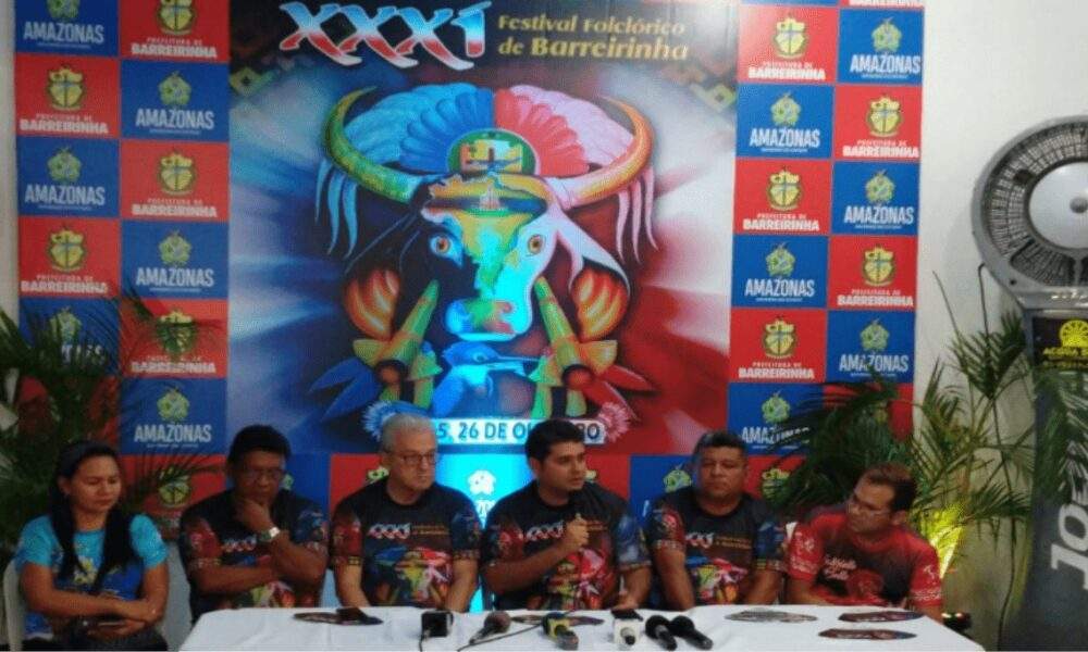 Última coletiva antes da grande disputa entre o Touro Preto e Touro Branco em Barreirinha