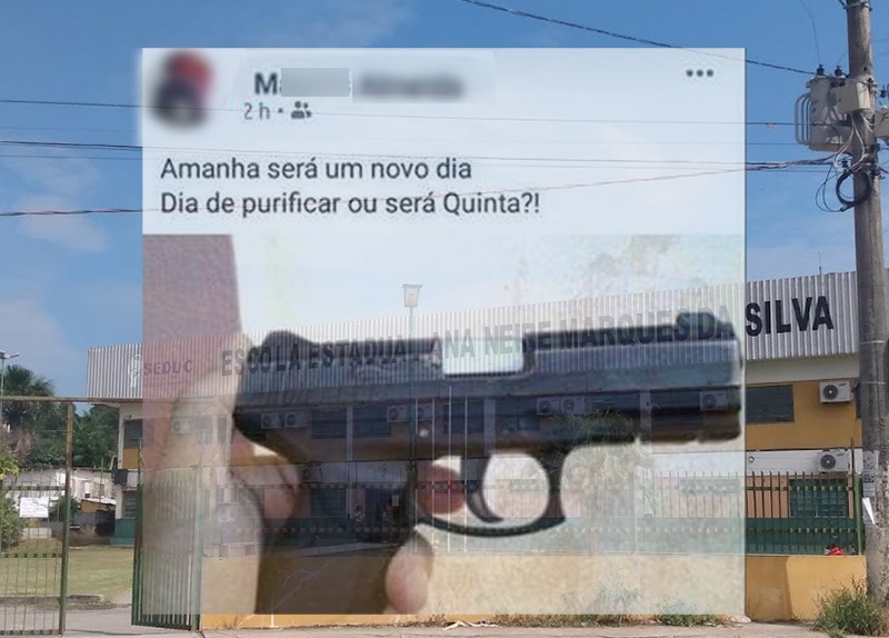 Ameaça de chacina em escola na zona norte de Manaus assusta pais e alunos