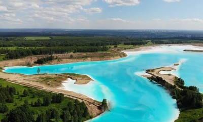 Lixão tóxico vira point para 'Digital Influencer' por parecer lago paradisíaco