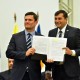 Wilson Lima pede apoio do ministro Sergio Moro no combate ao crime organizado no Amazonas