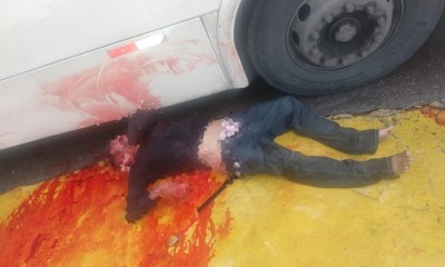 Suspeito de cometer assalto em Ônibus é esfaqueado e linchado até a morte por passageiros em Manaus