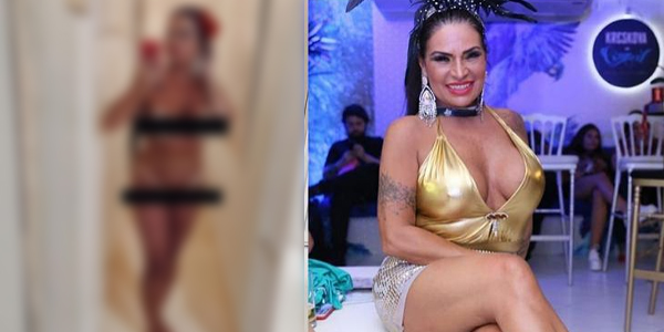 Após foto íntima nas redes sociais, ex-Musa da Banheira do Gugu Solange Gomes se pronuncia