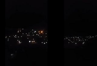 Vídeo mostra Monte Horebe neste momento. Comunicação com códigos piscando luzes intriga!