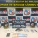Policiais militares da Rocam detêm homem com revólver e drogas na zona oeste