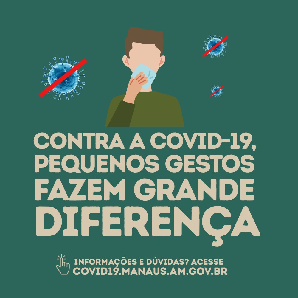 Coronavírus: pequenos gestos fazem grande diferença!