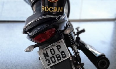 "Rocam Motos" prende homem que estava "charlando" com motocicleta adulterada em Manaus