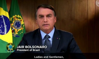 Bolsonaro afirma que pagou auxilio de R$ 5.400 para brasileiros e que culpados por queimada são índios e caboclos