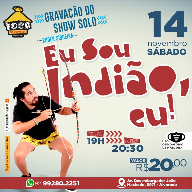 Comediante Amazonense gravará o seu primeiro especial de comédia em Manaus