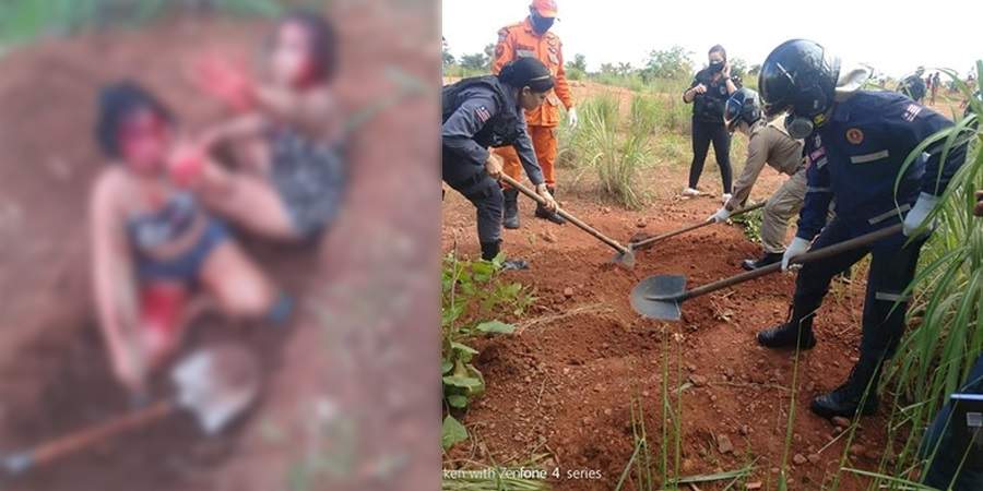 Adolescentes são obrigadas a cavar a própria cova em região de matagal! Tudo gravado!