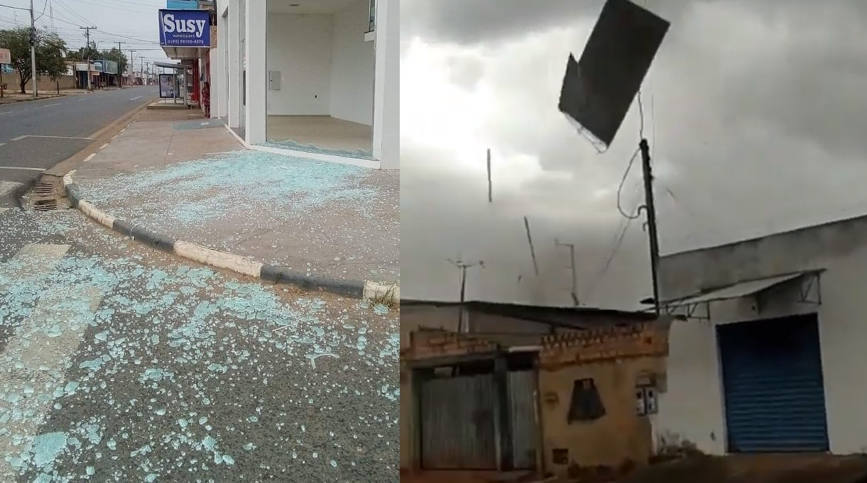 Ventanias faz estragos em vários bairros de Boa Vista, Roraima. ?