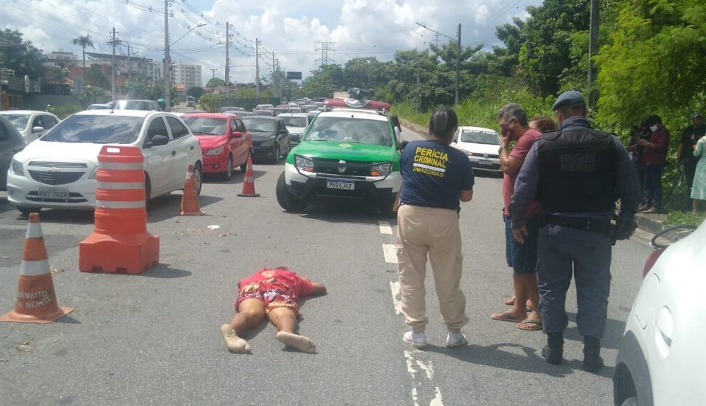 Após visitar a filha, idoso de 66 anos morre ao ser atropelado na Avenida das Torres, em Manaus