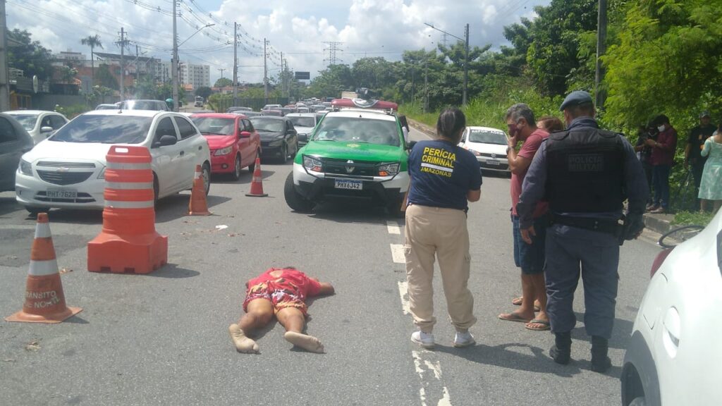 Após visitar a filha, idoso de 66 anos morre ao ser atropelado na Avenida das Torres, em Manaus