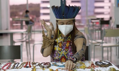 Mais de 3 mil pessoas visitaram a exposição de artesanato ‘Expo Indígena’