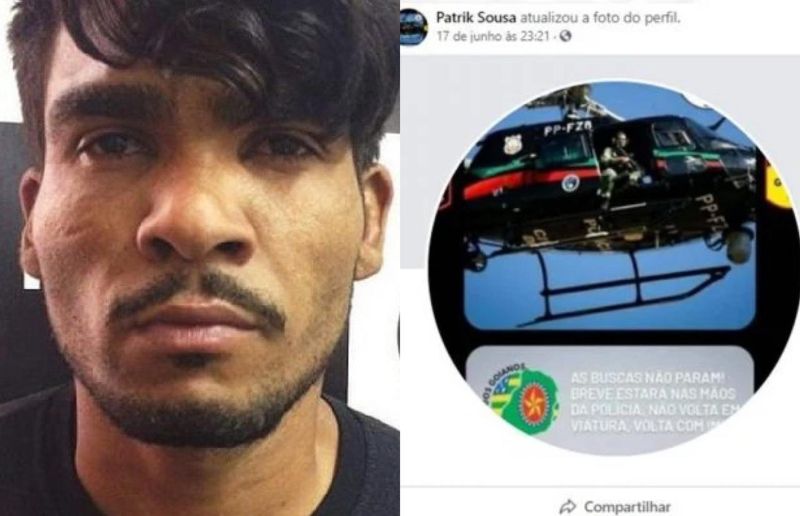 Serial Killer Lázaro Barbosa tinha um perfil fake pra se informar pelas redes sociais sobre sua fama e sucesso