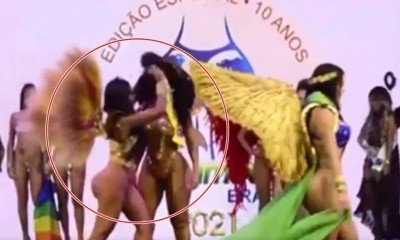 Miss Bumbum 2021: Candidata chega atrasada e paga de doida pra cima de Campeã amazonense