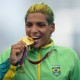 Ana Marcela Cunha é ouro na maratona aquática nos Jogos de Tóquio