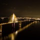 Governo do AM conclui revitalização da iluminação cênica da Ponte Jornalista Phelippe Daou, a Ponte Rio Negro