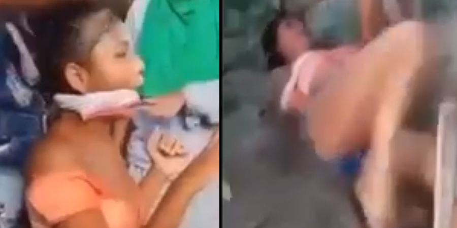 Vídeo: Mulher sofre duro castigo após ser acusada de trair facção!