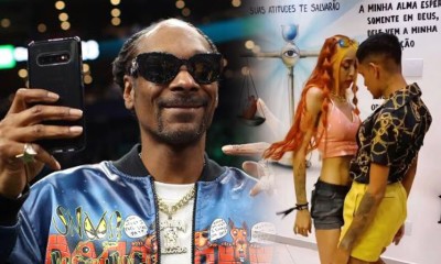 Snoop Dogg compartilha vídeo de Ruivinha de Marte? Vem feat aí?