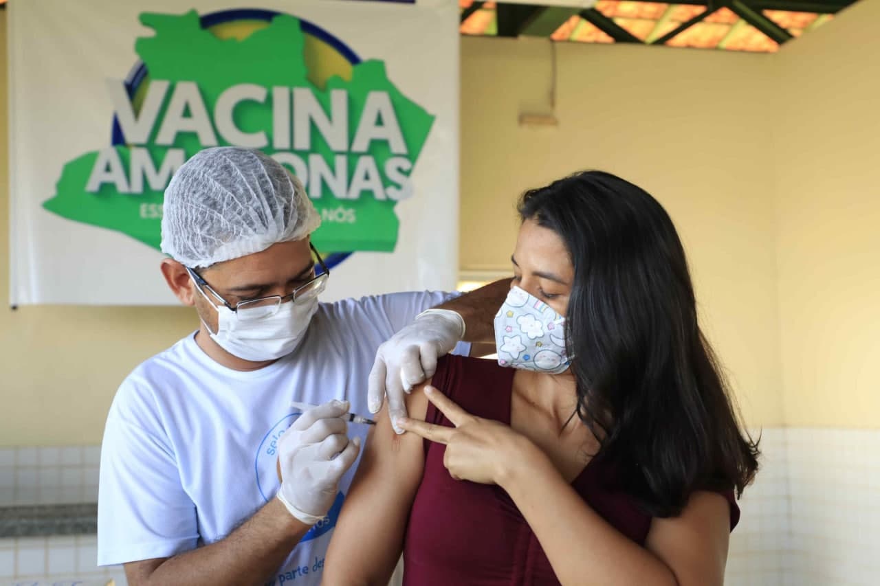 Estado do Amazonas já contabiliza um total de 3.099.986 doses de vacina contra Covid-19 até esta quinta-feira (26/08) / Foto: Herick Pereira/Secom