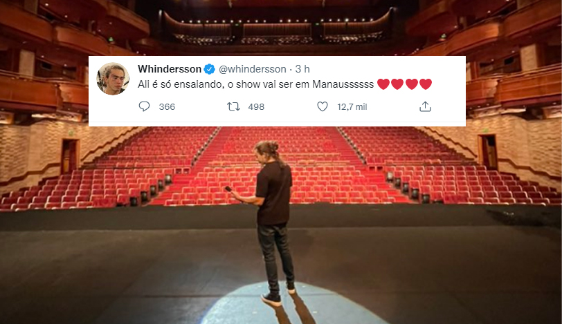 Whindersson Nunes anuncia "próximo e último show", fãs lamentam