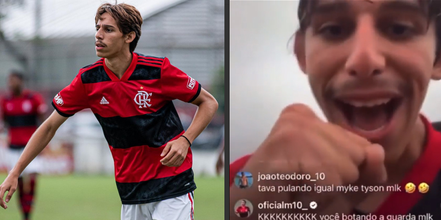 Amazonense do Flamengo e da Seleção conta como foi sua participação na briga no fim da partida contra o Vasco