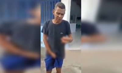Vídeo: Homem corta o próprio p&nis com facão após aposta com o capeta