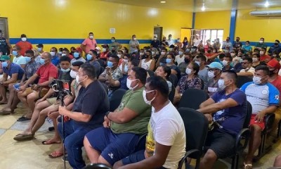 Prefeito de Humaitá promete pagar todo prejuízo causado pela Ação da Polícia Federal no Rio Madeira à garimpeiros