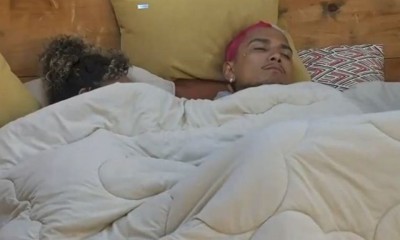 Vídeo: Sthe e Dynho "dormem" juntos e movimentam frenéticamente o edredom