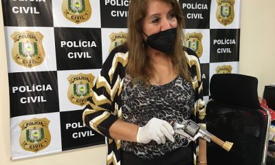 Delegada Sandra Dantas, titular da Delegacia de Crimes Contra a Mulher (DCCM). / Foto : Divulgação