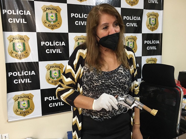 Delegada Sandra Dantas, titular da Delegacia de Crimes Contra a Mulher (DCCM). / Foto : Divulgação