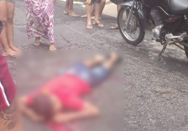 Vídeo: Jovem é executado com vários tiros no Bairro Santo Agostinho zona oeste de Manaus