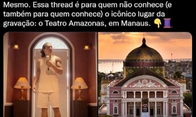 Netflix dá destaque nas redes sociais para o majestoso Teatro Amazonas!