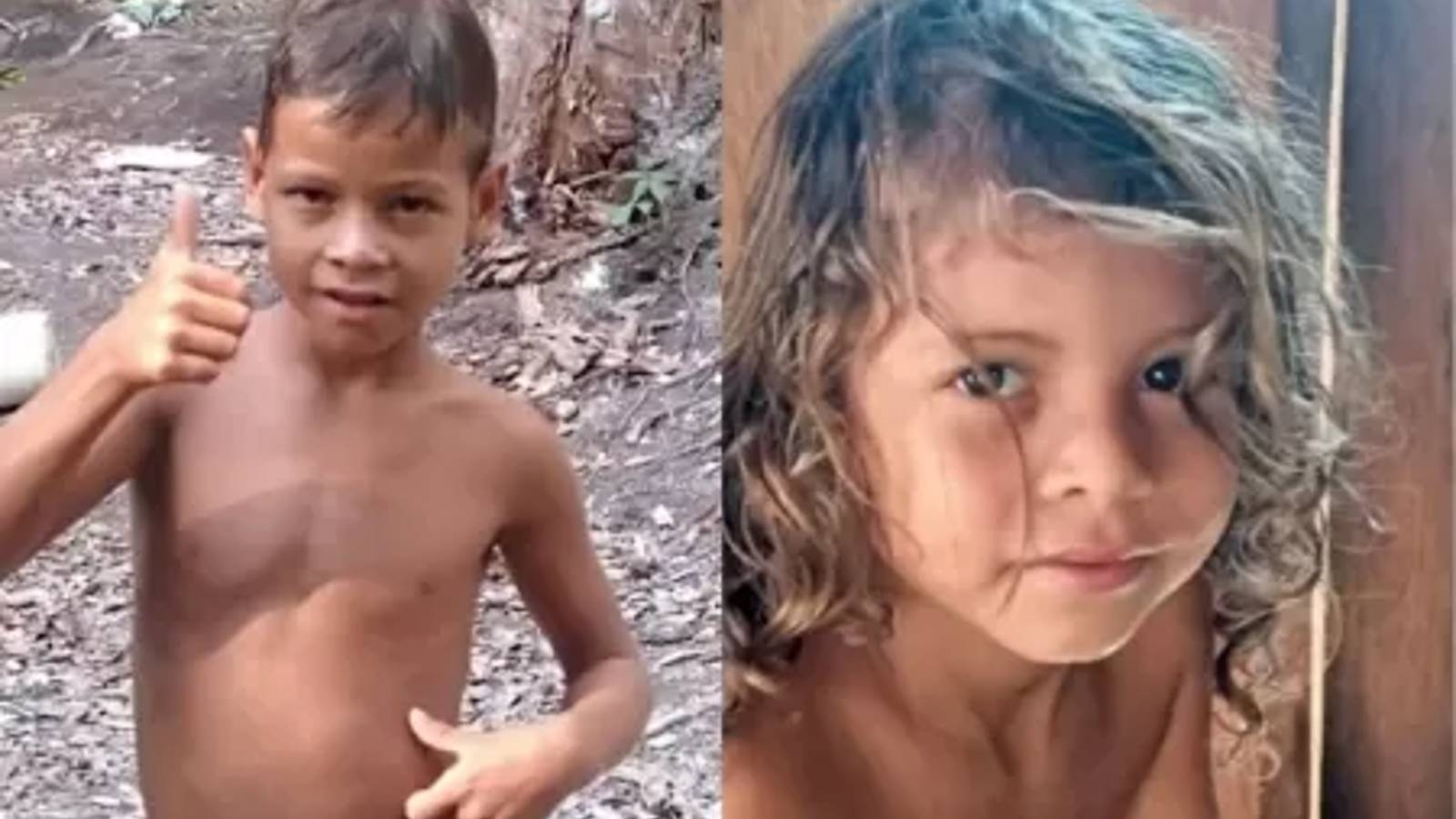Irmão de 8 anos chegou a carregar o irmão de 6 anos nas costas para ambos sobreviverem em floresta