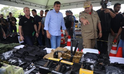 Governador Wilson Lima garante reforço e entrega novas armas e veículos para as forças de segurança