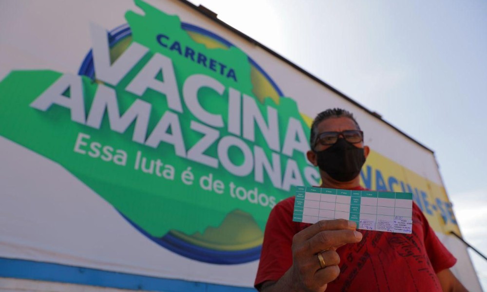 Em todo Amazonas 6.695.169 doses de vacina contra Covid-19 já foram aplicadas