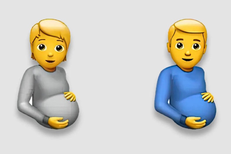 Homens Trans grávidos ganham emojis na nova atualização dos emoticons do iPhone