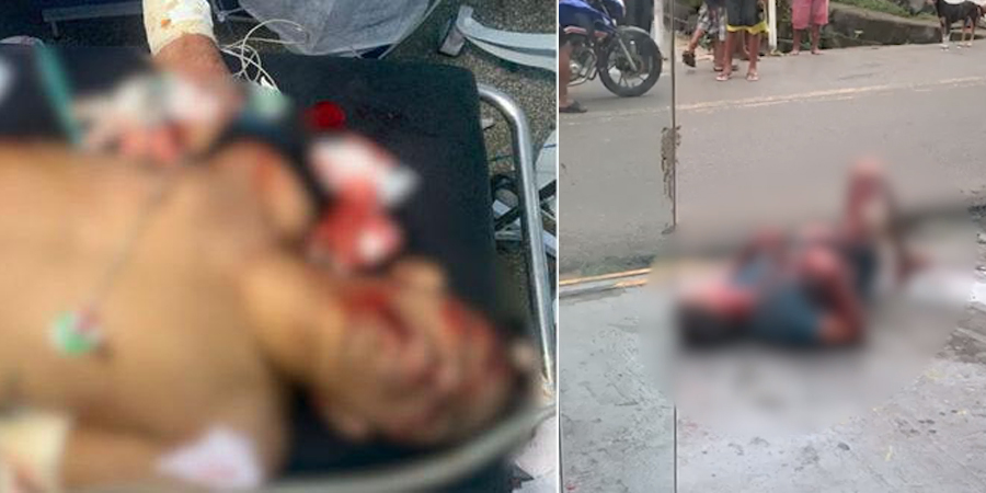 Amigo mata amigo por ciúmes da mulher com várias facadas no corpo e rosto em Manaus!