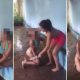 Vídeo : Mulher se vinga de rival filmando tudo enquanto a bate com faca tática: ‘Eu sou cachorra, eu sou safada’