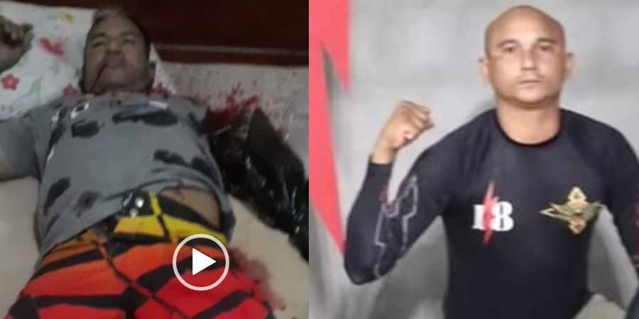 Vídeo +18: "Moiô" o churrasco do Tio Naldo que seria pra comemorar a morte do PM. Tio Naldo foi pro saco!