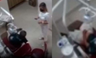 Vídeo : Enquanto aguardava ser atendido pela dentista, homem bate uma bronha e acaba expulso!