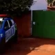 Homem é preso suspeito de jogar óleo diesel e atear fogo na esposa, em Montividiu, Goiás — Foto: Reprodução/TV Anhanguera