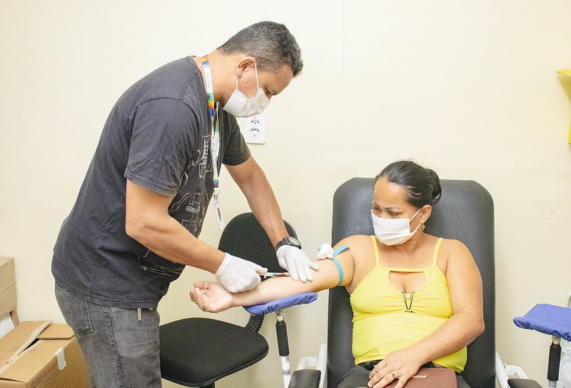 Prefeitura de Manaus ultrapassa 35 mil atendimentos no ‘Sabadão da Saúde’ e supera número das duas primeiras edições / Foto - Henrique Souza / Semsa