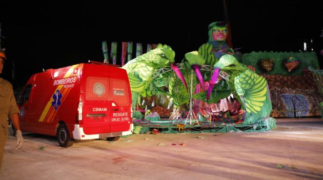 É mentira que faltaram ambulâncias em acidente no Festival de Cirandas de Manacapuru