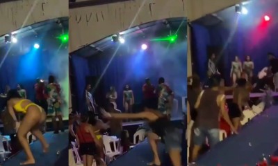 Vídeo : Cocotinhas de Manicoré saem na porrada durante a final do Garota Rio Atininga