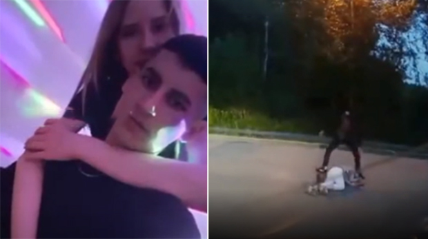 Vídeo +18 : Namorado esfaqueia até a namorada de 17 anos no meio da rua por ciúmes!