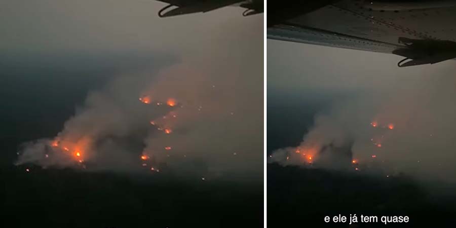 Vídeo : Novas queimadas na Amazônia deixam cidades em alerta após fumaça chegar em Manaus e tudo virar cinza!